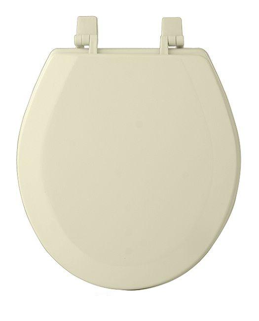 Picture of Achim Importing TOWDSTBN04 Fantasia Bone Standard Wood Toilet Seat&#44; 17 in.