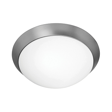 Picture of Access Lighting 20625LEDD-BS-OPL Cobalt Dimmable Led Flush Mount - Brushed Steel & Opal