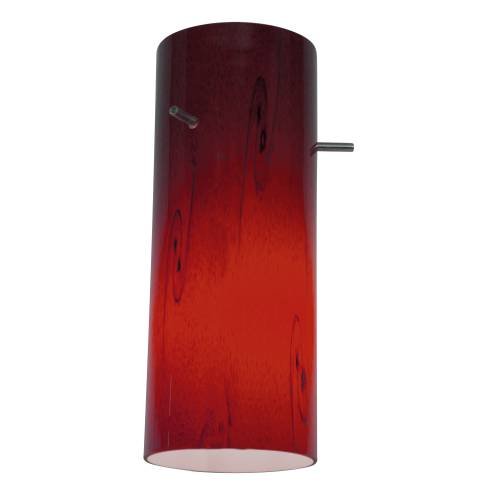 Picture of Access Lighting 23130-RUSKY Cylinder Pendant Glass Shade - Red Sky
