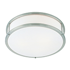 Picture of Access Lighting 50080LEDD-BRZ-OPL Dimmable LED Flush-mount- Bronze & Opal - D 16 x H 4.5 in.