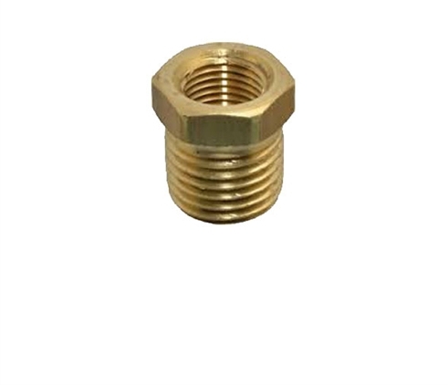 Picture of Airbagit FIT-NPT-REDUCER-BUSHING-08 0. 5 in. NPT Male To 0. 25 in. NPT Female - Air Fittings