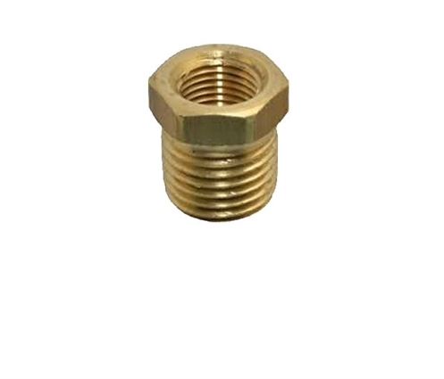 Picture of Airbagit FIT-NPT-REDUCER-BUSHING-08A 0. 5 in. NPT Male To 0. 12 in. NPT Female - Air Fittings