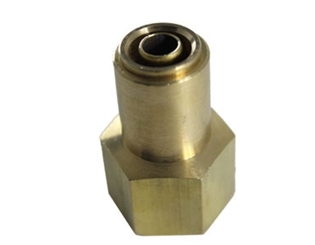Picture of Airbagit FIT-AIRBRAKE-CONNECT-DMPCF-F Connector Airbrake Fitting 0. 25 Tube x 0. 32 Female NPT