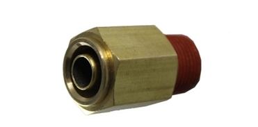 Picture of Airbagit FIT-AIRBRAKE-CONNECT-DMPC-C Connector Airbrake Fitting 0. 5 Tube x 0. 5Male NPT