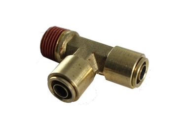Picture of Airbagit FIT-AIRBRAKE-TEE-DMPD-1-2-A Tee Male Run 0. 5 NPT x 0. 5 x 0. 5 Tube