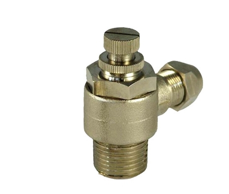 Picture of Airbagit FIT-SPEEDCONTROL-02 0. 37 in. Speed Control Valve For Air Engine Manifold