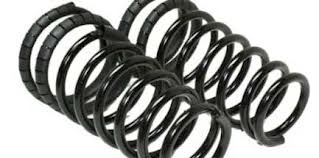 Picture of Airbagit COI-DO09-352910 Coil Springs Front 1 in. Coil Springs Drop