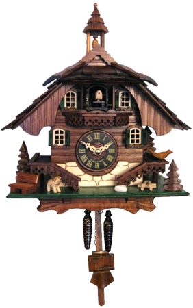 Picture of ENGS 444QM Engstler Battery-operated Cuckoo Clock - Full Size
