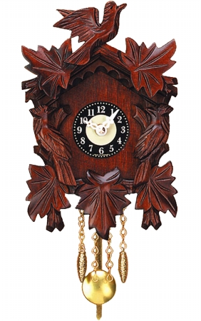 Picture of ENGS 0128QP Engstler Battery-operated Clock - Mini Size with Music-Chimes