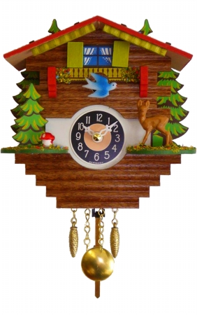 tler Battery-operated Clock - Mini Size with Music-Chimes