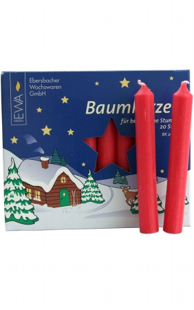 German Candle for Pyramids, Red - Extra Small