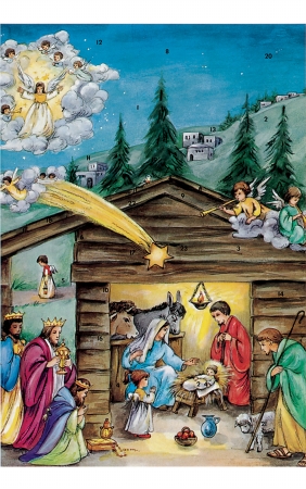 10078 ch Advent - Nativity Scene