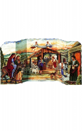 11589 ch Advent - 3-Dimensional Nativity Scene