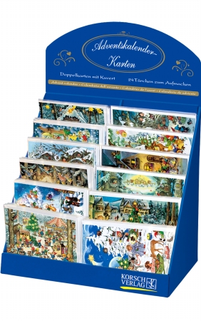 Picture of KORS 11978 12 Tear Assorted Advent Calendar Display