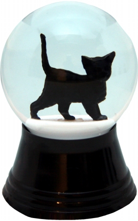 PR1217 y Snowglobe - Small Cat - Assorted Colors
