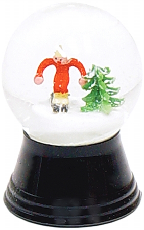 y Snowglobe - Small Skier