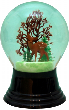 y Snowglobe - Medium Doe with Tree