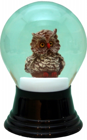 y Snowglobe - Medium Owl