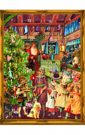 mer Advent - Victorian Style Santas Workshop