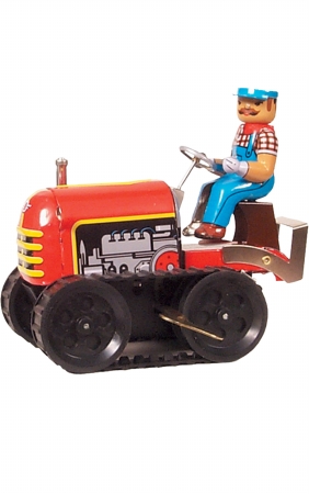 MS356 Collectible Tin Toy - Tractor