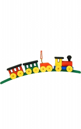 Christian icht Ornament - Train Medium Size