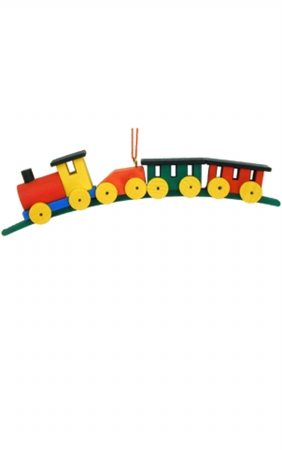 Christian icht Ornament - Train Large Size