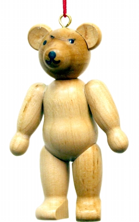 Christian icht Ornament - Teddy Bear