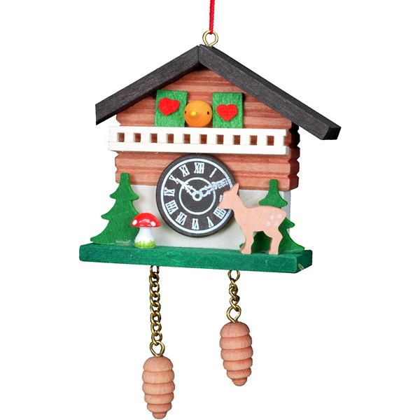 Christian icht Ornament - Cuckoo with Deer