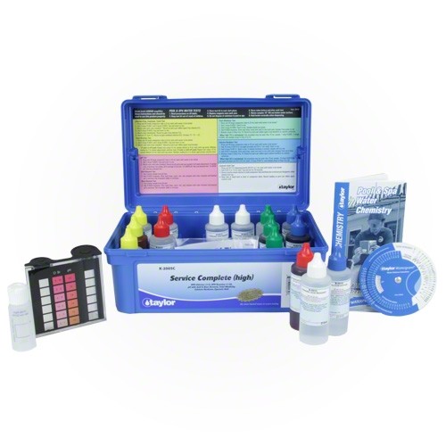 Taylor Technologies TTK2005C Com Liquid DPD Test Kit with 2 oz Reagents Taylor