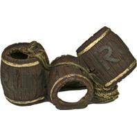 Picture of Blue Ribbon Pet Products 006039 Exotic Environments Rum Barrel Swim Through