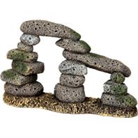Picture of Blue Ribbon Pet Products 006067 Exotic Environments Twin Pebble Archway