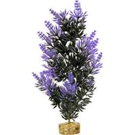 Picture of Blue Ribbon Pet Products 006096 Colorburst Florals Large Brush Plant - Black & Purple