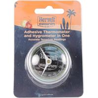 Picture of Flukers 012192 Hermit Headquarters Thermometer & Hydrometer Combo