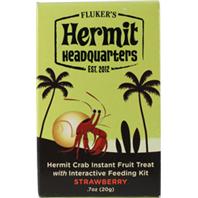 Picture of Flukers 012208 Hermit Crab Instant Fruit Treat - Strawberry