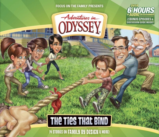 Picture of Focus On The Family 11167X Audio CD - Adventures In Odyssey V58 Ties That Bind 4 CD