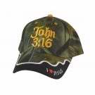 Cap - John 3-16 - Camo