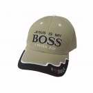 Cap-Jesus Is My Boss 1Pet 2.25 - Khaki