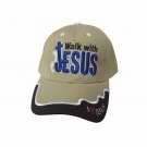 11183X Cap-Walk With Jesus - Khaki