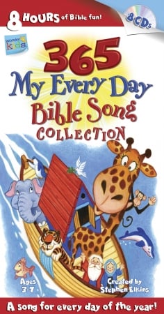 81883 Audio CD - 365 My Every Day Bible Song Collection - 8 CD