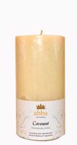 Picture of Abba Products 84709 Candle - Covenant 3 x 6 Palm Pillar
