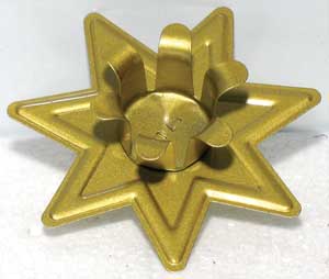 Picture of AzureGreen CH522 Seven Pointed Star Candle Holder
