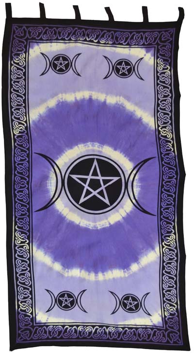 Picture of AzureGreen WSC77TM 44 x 88 in. Triple Moon Curtain
