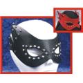Alexanders Costumes 26-615-B Studded Mask, Black Alexanders Costumes 26-615-B Studded Mask, Black