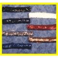 Alexander Costume 61-044-W Sequin Headband, White Alexander Costume 61-044-W Sequin Headband, White