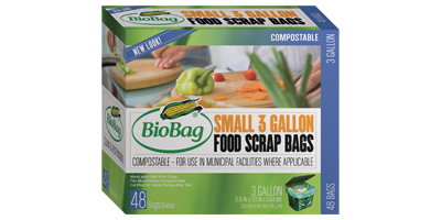 Picture of BioBag 187132 Small 3 Gallon Food Scrap Bag