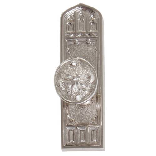 D04-K582D-MLT-613VB Interior Door Plate Double Dummy Set - Venetian Bronze -  BRASS Accents