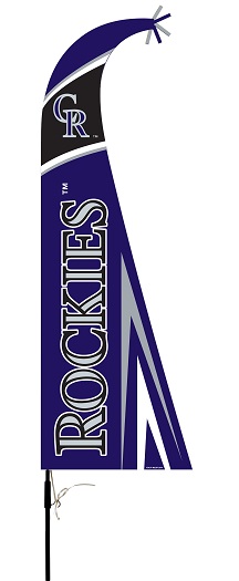 Picture of Fremont Die 62627B Colorado Rockies Feather Flag