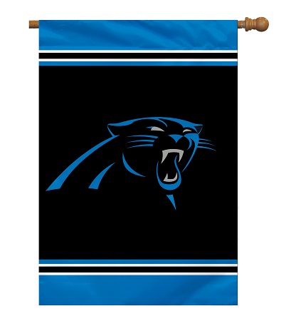 Picture of Fremont Die 94628B Carolina Panthers House Banner 28 x 40 in. 1- Sided