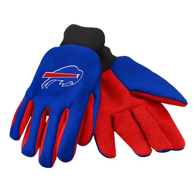 Picture of Forever Collectibles 74223 Buffalo Bills Colored Palm Sport Utility Gloves
