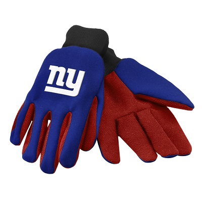 Picture of Forever Collectibles 74275 New York Giants Colored Palm Sport Utility Gloves